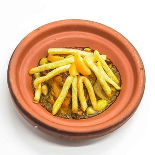 Tajine poulet daghmira