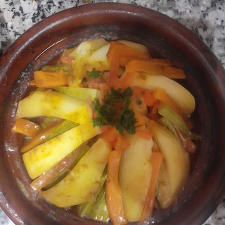 Tajine Poulet Légumes