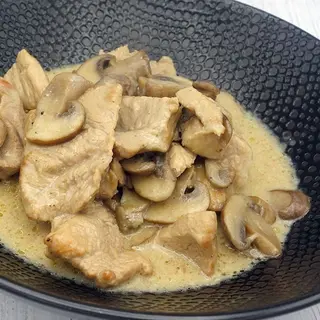 Emincé de veau aux champignons Attayibat