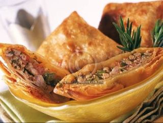 Meloui farci aux poivrons