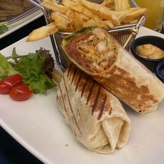 Wrap viande hache