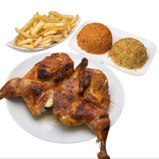 1/2 Poulet grillé