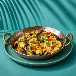 Veggie Omelette  Peppers & mushrooms