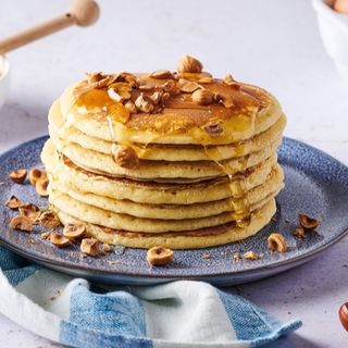Pancakes miel et noix