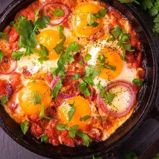 Petit dèjeuner shakshouka