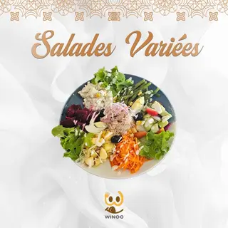Salades variées