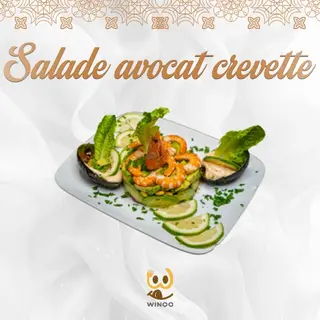 Salade Avocat Crevette