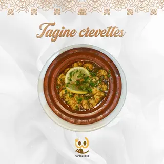 Tajine crevettes