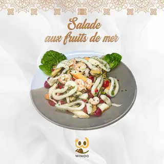 Salade aux fruits de mer