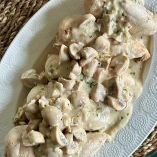 Pink Emince de poulet Champignon