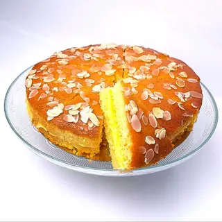 Basboussa au crème citron 