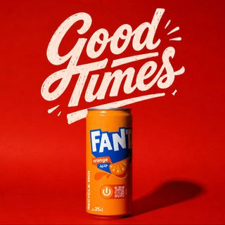 Fanta Orange 33cl Canette