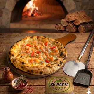Pizza Salmon Shrimp