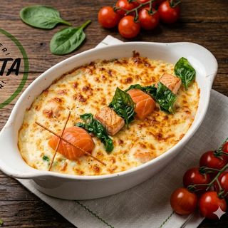 Lasagne Saumon Aux Épinards