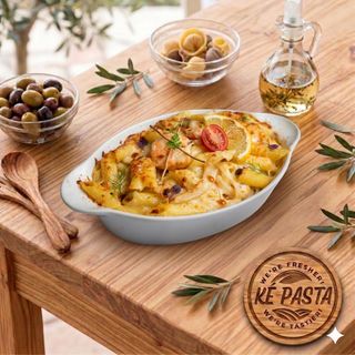 Gratins De Pâtes Aux Fruits De Mer