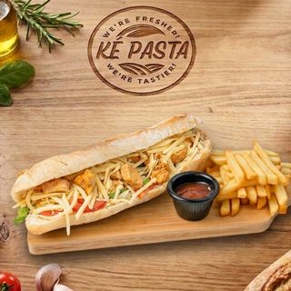 Sandwich Au Poulet + Frites