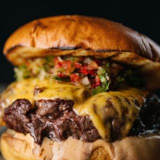 Texmex beef burger