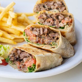 Shawarma arabia viande