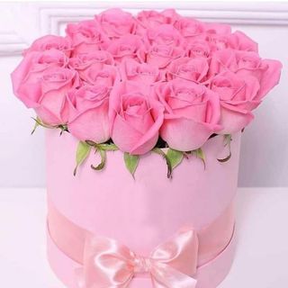 Grand Boite fleur Rose