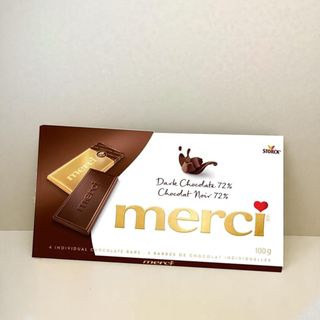 Merci Barres de Chocolat Noir 100g