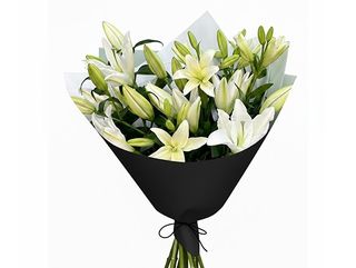 Bouquet de Lys Blancs Royal