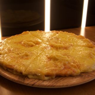 Pizza Margherita individuelle + Ration de frit