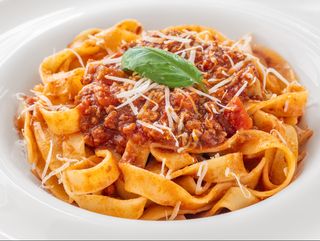 Tagliatelles à la bolognaise