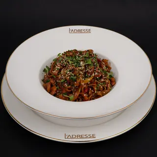 Tagliatelle Asiatique au Crevettes