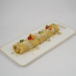 Crêpe Poulet Crémé & Champignons