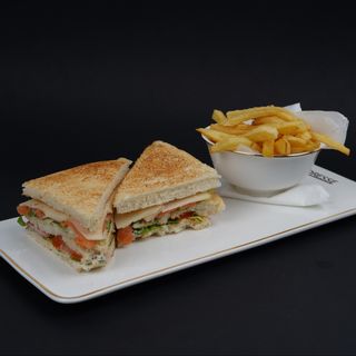 Club Sandwich Nordique au Saumon