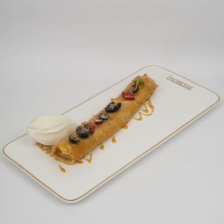 Crêpe Popcorn Caramel Show