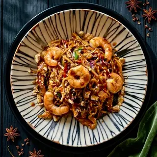 Wok gambas