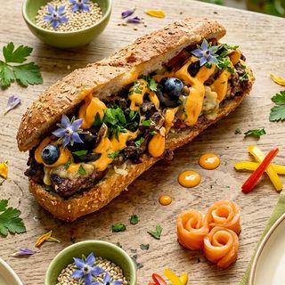 Sandwich Gratiné le Marocain