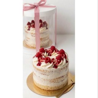 Tarte - Cake à partager saveur framboise