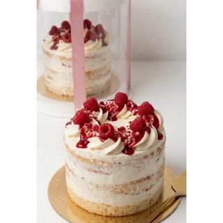 Tarte - Cake à partager saveur framboise