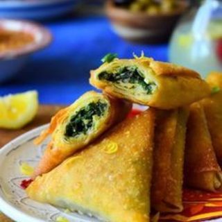 Cigares au épinards