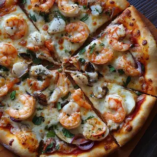 Pizza aux Fruits de Mer