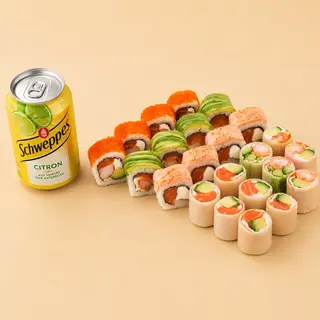 Twin 24pcs + 1 Boisson