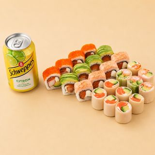 Twin 24pcs + 1 Boisson