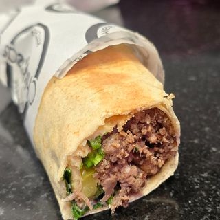 Grand chawarma Kebbe saj + frites