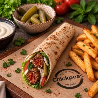 Chawarma Falafel Mahchi piquant+frites