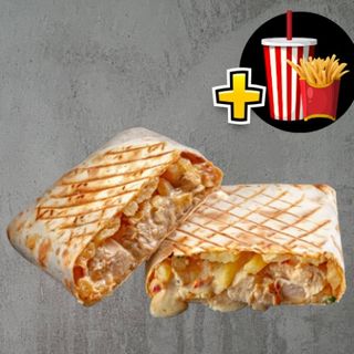 MINI TACOS VIANDE HACHEES+FRITES ET BOISSON