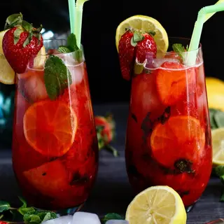 Mojito fruits rouge 