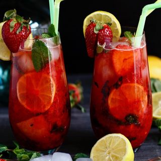 Mojito fruits rouge