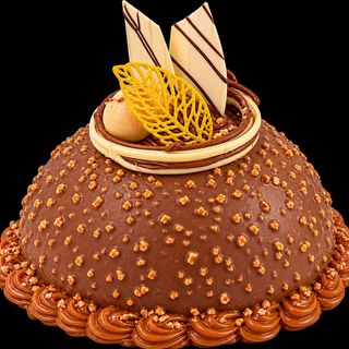 DÔME Ferrero noisettes caramel 10 prs