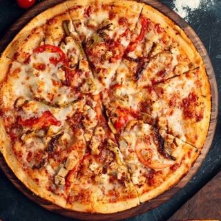 Pizza shawarma poulet meduim 