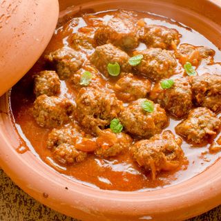 Tajine poulet hach+frit