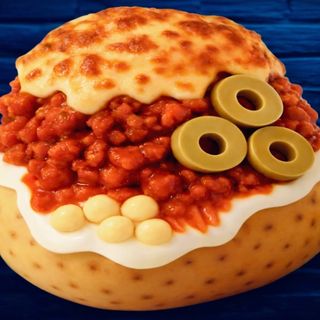 Patata Asada Mexicaine