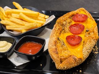 Sandwich poulet pepperoni