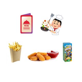 Menu Enfant Nuggets